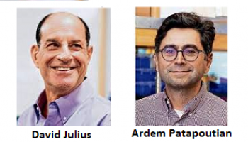 Nobel Prize in Physiology - 2021
